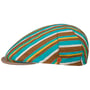 Sidney Stripes Flatcap by Mayser türkis