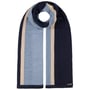 Merino Stripes Wollschal by Stetson blau-beige