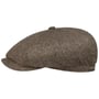 Hatteras Harridge Wool Flatcap by Stetson beige