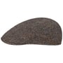Harris Tweed Ivy Flatcap by Stetson anthrazit-beige