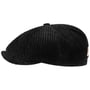 Hatteras Corduroy Jersey Flatcap by Stetson schwarz