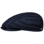 Kent Wool Stripes Flatcap by Lierys dunkelblau