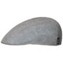 Herringbone Premium Flat Cap by Borsalino beige-blå