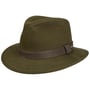 Waxed Traveller Stoffhut by Stetson oliv