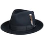 Rosedale Fedora Wollhut by Stetson dunkelblau