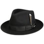 Rosedale Fedora Wollhut by Stetson schwarz