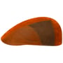Cord Freestyle Ivy Flatcap by Stetson orange