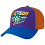 Ski Trucker Colour Block Cap by Stetson blau-orange