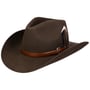 Limington Western Wollhut by Stetson dunkelbraun