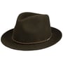 Willmount Fedora Wollhut by Stetson oliv