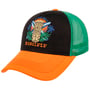 Honolulu Vintage Trucker Cap by King Kerosin schwarz-orange