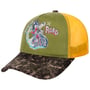 Split Road Trucker Cap by King Kerosin schwarz-grün