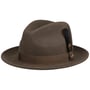 Lormont LiteFelt Fedora Wollhut by JJ Hats taupe