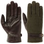 Nappa Wool Fingerhandschuhe by Stetson oliv