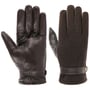 Nappa Wool Fingerhandschuhe by Stetson dunkelbraun