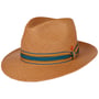 Torino Striped Band Panamahut by Mayser camel