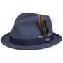 Jorland LiteFelt Player Wollhut by JJ Hats blau