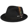 Jorland LiteFelt Player Wollhut by JJ Hats schwarz