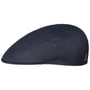 Uni Leinen Flatcap by Borsalino dunkelblau