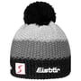 Star Skipool Kids Beanie by Eisbär schwarz-grau