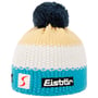 Star Skipool Kids Beanie by Eisbär blau-gelb