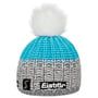 Focus Lux Crystal Skipool Mütze by Eisbär blau-grau