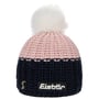 Focus Lux Crystal Skipool Mütze by Eisbär pink-weiß
