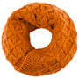 Annelie Loop Strickschal by Seeberger orange