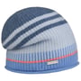 Stripe Headsock Kaschmirmütze by Seeberger blau
