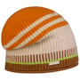 Stripe Headsock Kaschmirmütze by Seeberger orange