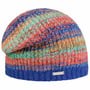 Multicolour Bouclé Beanie by Seeberger blau