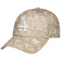 9Forty MLB Summer AOP Dodgers Cap by New Era beige