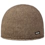 Merino Cotton Beanie by Eisbär beige