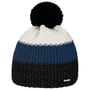 Star Pompon RL Beanie by Eisbär schwarz