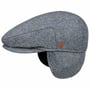 Merlino Check Flatcap mit Ohrenklappen by Mayser grau-blau