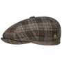 Emil Wool Check Flatcap Zechbauer by Mayser braun