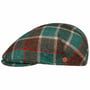 Sidney Big Colour Check Flatcap by Mayser grün
