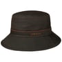 Avasun Waxed Cotton Bucket Stoffhut by Stetson dunkelbraun