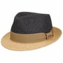Twotone Toyo Trilby Raffiahut by Stetson dunkelblau