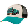 Live & Loud Trucker Cap by Stetson petrol
