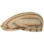 Sacota Driver Leinen Flatcap by Stetson beige-grün