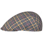 Roverton Check Flatcap by Lierys dunkelblau