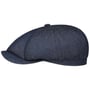 Hatteras Pure Denim Sustainable Flatcap by Stetson denim-dunkelblau