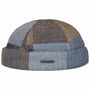 Laughlin Patchwork Dockermütze by Stetson braun-blau