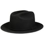 Cattleman Round Western Wollhut by JJ Hats schwarz