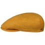 Kent Houndstooth Golf Flatcap by Stetson gelb