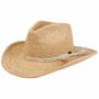 Western Crochet Strohhut by Stetson natur