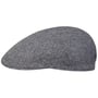 Herringbone UV Silk Driver Flatcap by Stetson dunkelblau