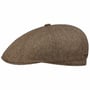 Harridge Silk Flatcap by Stetson beige-braun