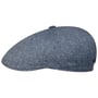 Harridge Silk Flatcap by Stetson blau